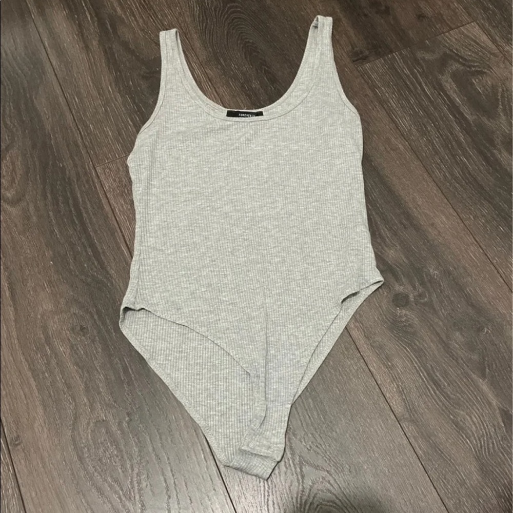 Grey bodysuit